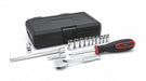 Mechanics Tool Set 15 pcs. 1/4 Dr 6 pt.