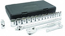 Mechancs Tool Set 19 pcs. 1/2 Dr 12 pt.