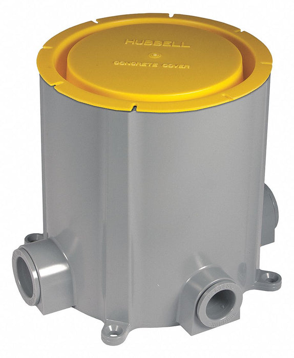 Floor Box 19.5 cu in Capacity Round