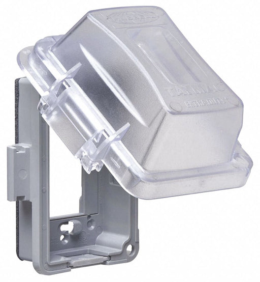 While In Use Cover 2-3/4 D 1 Gang Clear