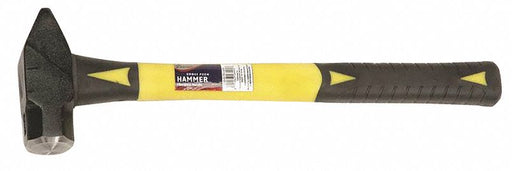 Cross Peen Hammer 15-1/2 L Yellow Handle