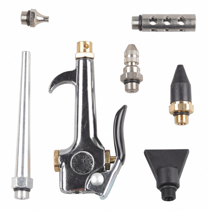 Air Gun Kit 1/4 in FNPT Zinc Silver