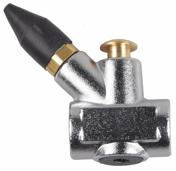 Air Gun 1/4 in FNPT Zinc Silver