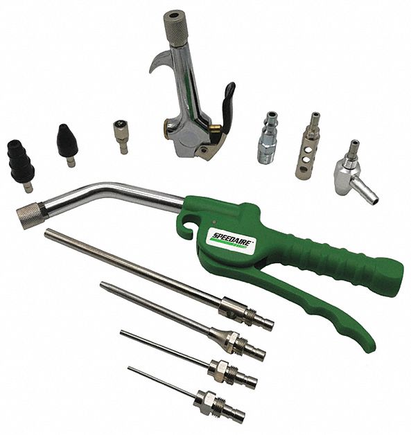 Air Gun Kit 1/4 in FNPT Green Gray