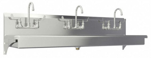 Wash Station 68 x20 x15 Silver