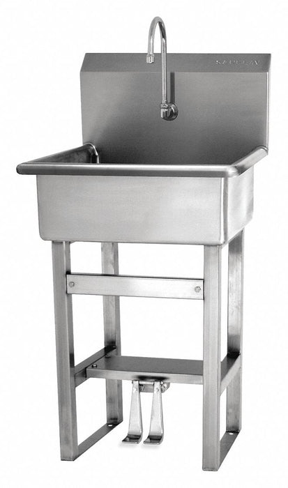 Hand Sink 23 x20.5 x46.5 Silver