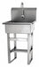 Hand Sink 23 x20.5 x46.5 Silver