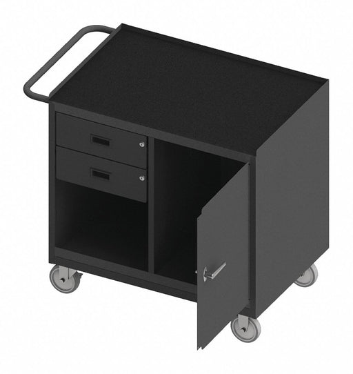Mobile Cab Bench Rubber Mat 36 W 24 D