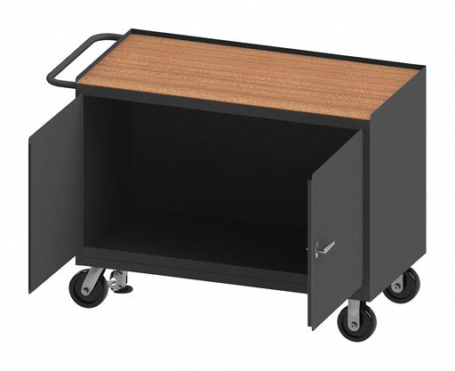 Mobile Cabinet Bench Hardboard 48 W 24 D