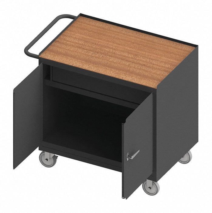 Mobile Cabinet Bench Hardboard 36 W 24 D