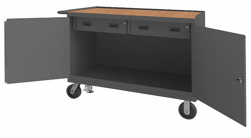 Mobile Cabinet Bench Hardboard 48 W 24 D