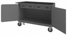 Mobile Cab Bench Rubber Mat 48 W 24 D