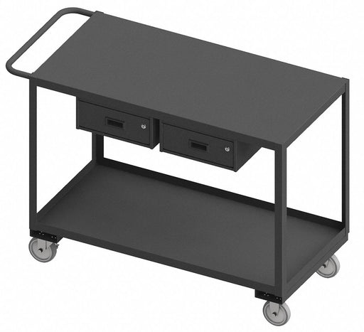 Mobile Wrkstion Steel 48 L 24 W 2 Shelf