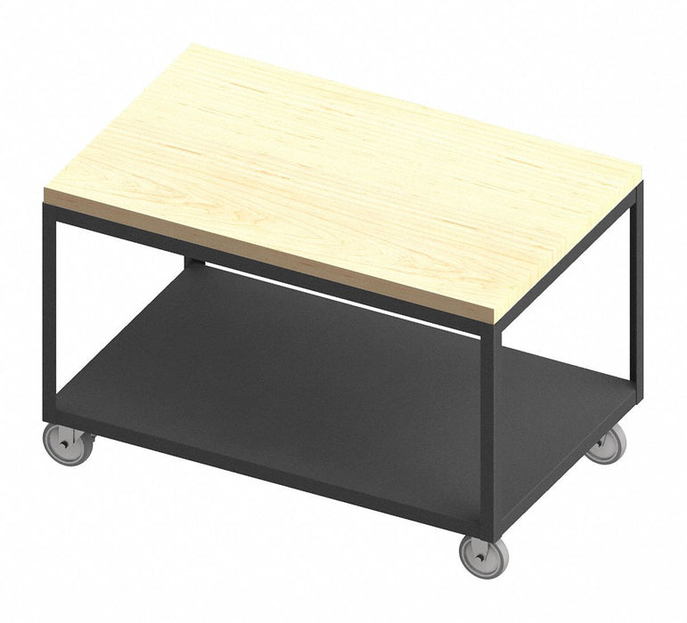 Workbench Butcher Block 48 W 30 D
