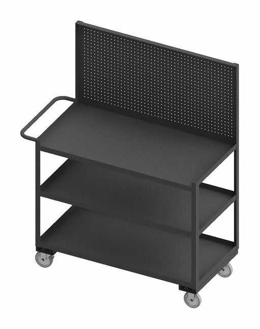 Mobile Wrkstion Steel 36 L 24 W 3 Shelf