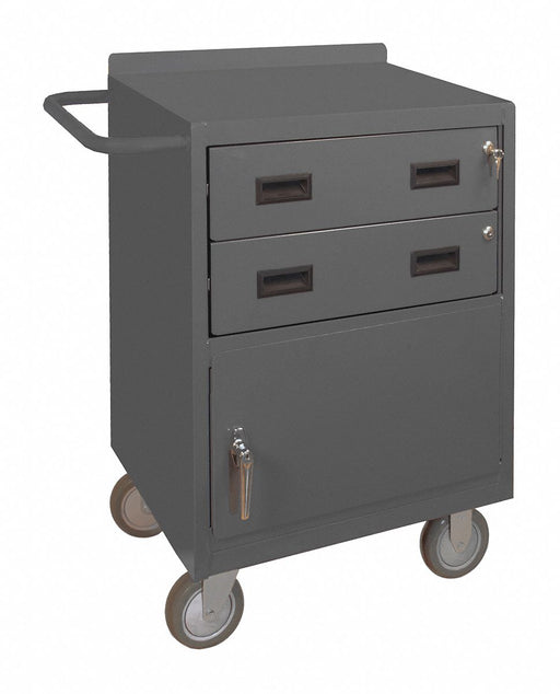 Mobile Cabinet Bench Steel 24 W 18 D
