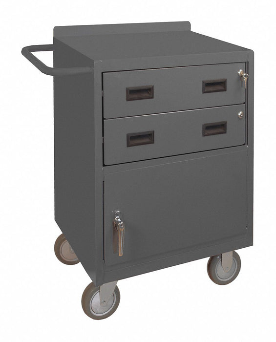 Mobile Cabinet Bench Steel 24 W 18 D