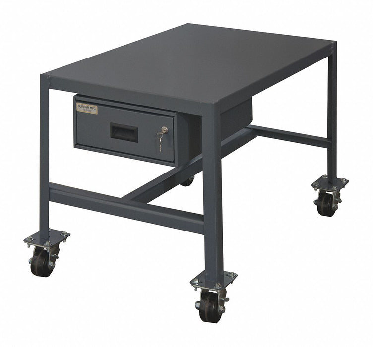 Mobile Table 4000 lb 24-1/8 H x 18 L