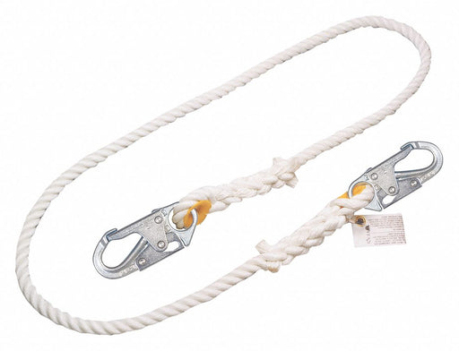 Positioning Lanyard White Fixed