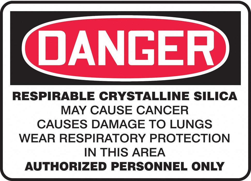 Safety Sign 14 inx20 in Plastic