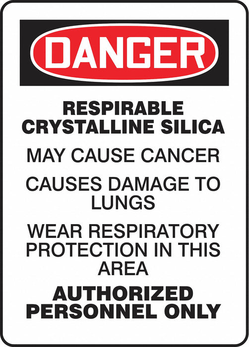Safety Sign 14 inx10 in Vinyl