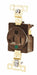 Receptacle Brown 15A 2 Poles Flush Mount