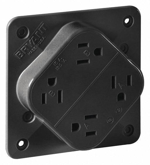 Recept Black 15 A 2P3W Back Side 1PK