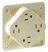 Recept Ivory 15 A 2P3W Back Side 1PK