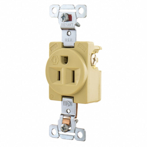 Receptacle Single Outlet 15A 3 Wires