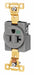 Receptacle Gray 20A 125VAC Single Outlet