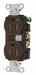 Receptacle 15A 125VAC Duplex Outlet