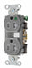 Receptacle Gry 20A Hospital Grade 125VAC