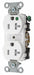 Receptacle White 125VAC Tamper Resistant