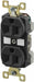 Receptacle Black 15A Weather Resistant