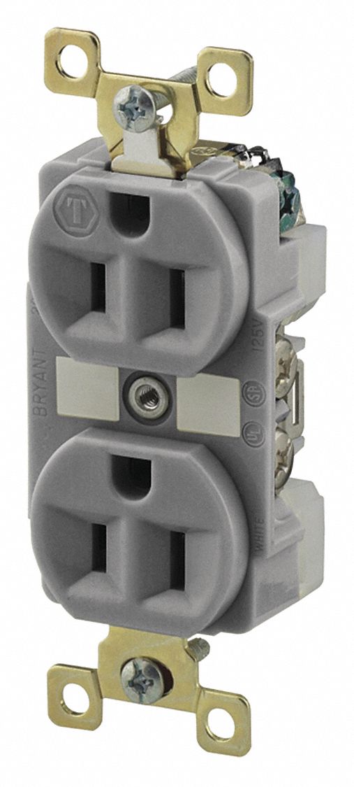 Receptacle 15A 125VAC Isolated Ground