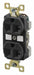 Receptacle Black 20A Duplex Outlet