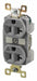 Receptacle Gray 20A Duplex Outlet