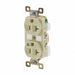 Receptacle Ivory 20A Duplex Outlet Nylon