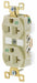 Receptacle Ivory 20A Weather Resistant