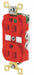 Receptacle Red 15A 125VAC Illuminated