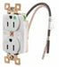 Receptacle 15A 5-15R NEMA Config. 125VAC