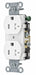 Receptacle Nylon 125VAC Tamper Resist