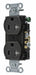 Receptacle Black 20A Nylon Side Winning