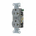 Receptacle Gray 20A 125VAC Side Winning