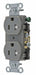 Receptacle Gray 20A Nylon Side Winning
