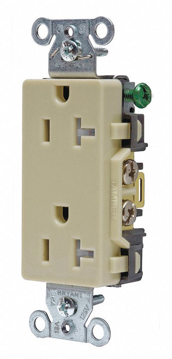 Receptacle Ivory Decorator Receptacles