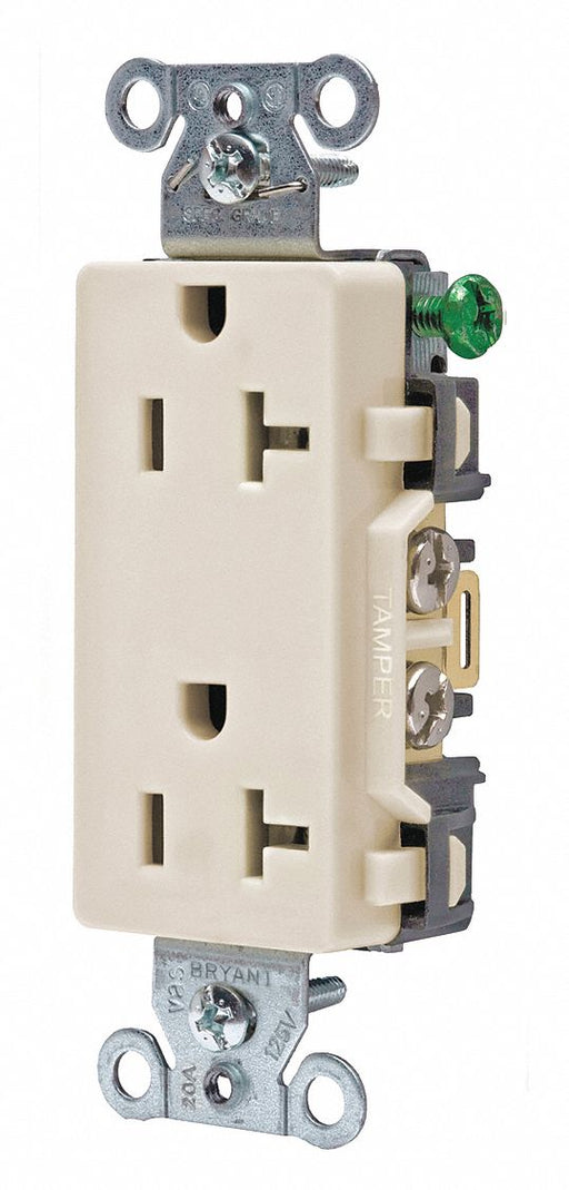 Receptacle Light Almond Decorator Outlet