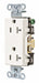 Receptacle White Decorator Receptacles