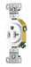Receptacle White 20A General Purpose