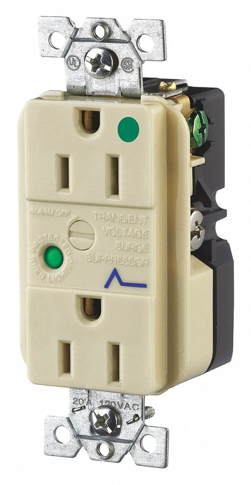 Receptacle 15A Audible Alarm 125VAC